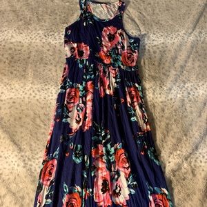 Maxi floral dress